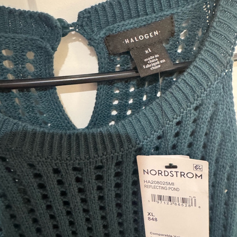 Halogen Reflecting Pond Knit Top